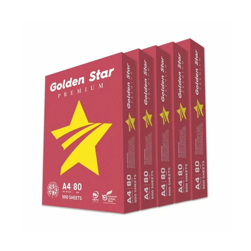 Carta A4 Golden Star 80 grammi
