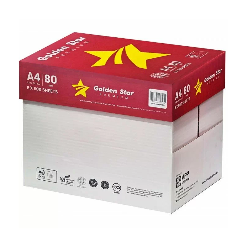 Carta A4 Golden Star 80 grammi