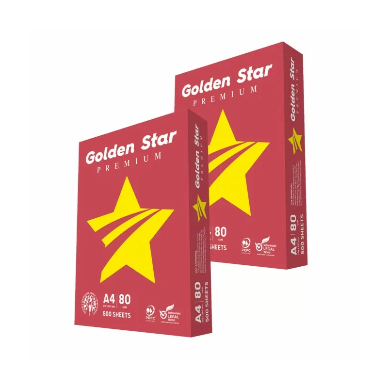 Carta A4 Golden Star 80 grammi